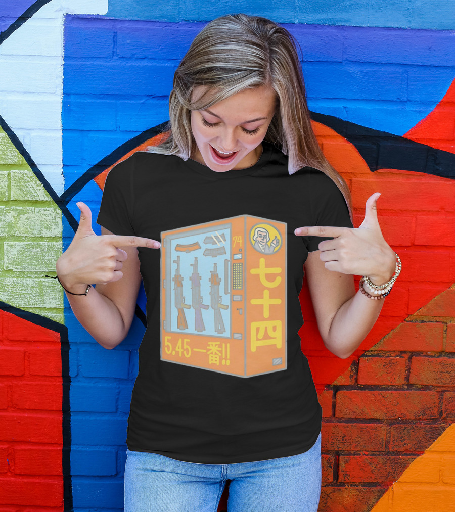 Vending Machine 74 Seven Four 5.45 Ichiban T-Shirt