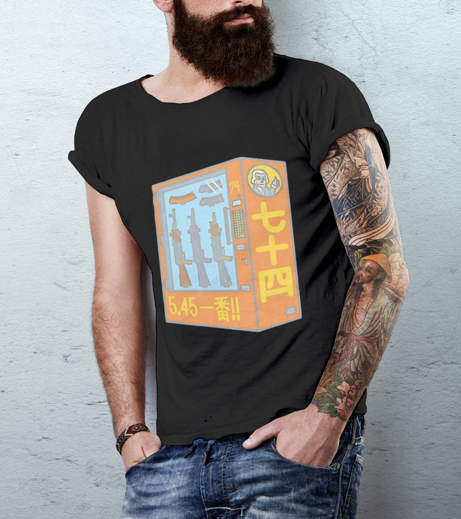 Vending Machine 74 Seven Four 5.45 Ichiban T-Shirt