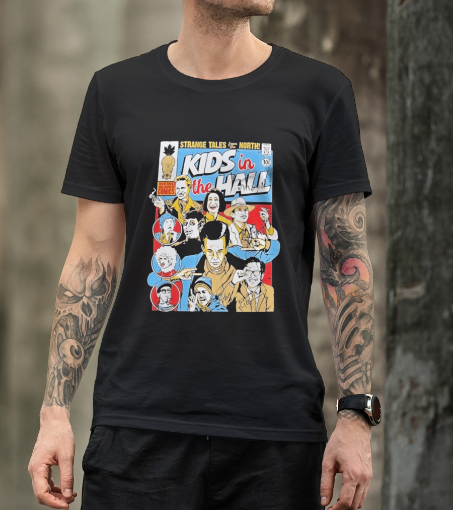 Weird Beaver Comics Strange Tales From The North Kids In The Hall T-Shirt