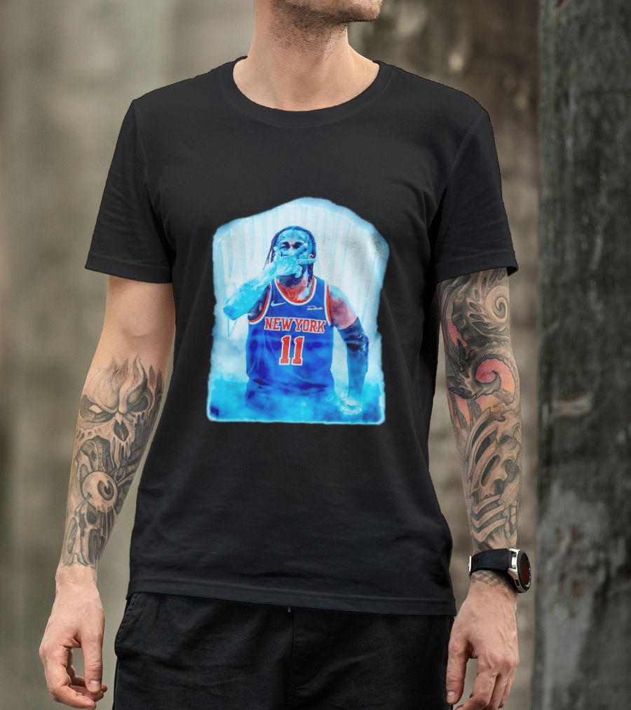 Jalen Brunson New York Knicks Number 11 NBA Basketball Player T-Shirt