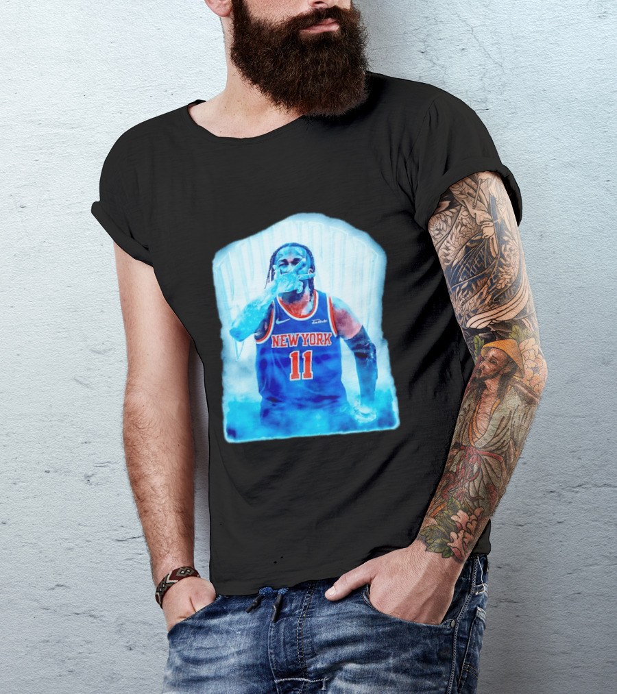 Jalen Brunson New York Knicks Number 11 NBA Basketball Player T-Shirt