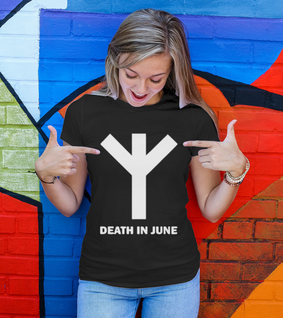 Death In June Neofolk Symbol Douglas Pearce T-Shirt