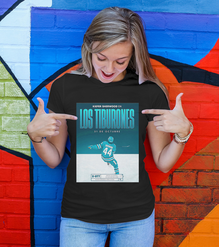 Kiefer Sherwood En Los Tiburones 31 De Octubre V OTT Nueva Calaverita De Azúcar Incluida T-Shirt