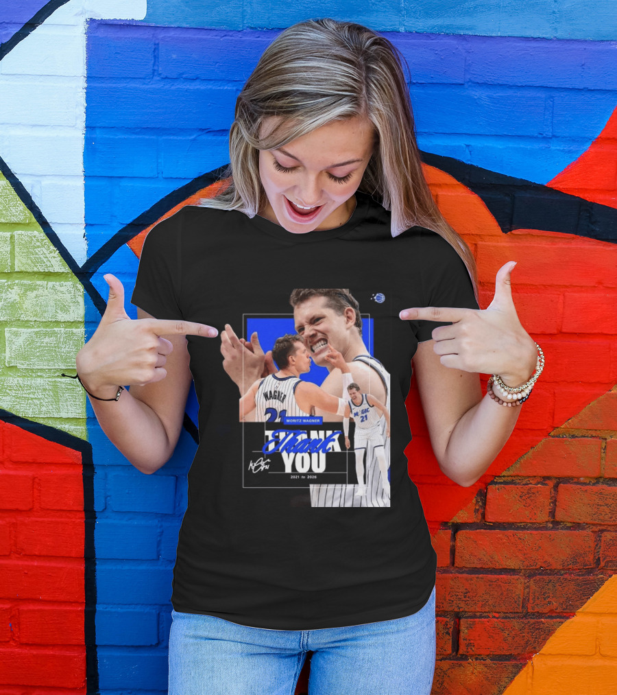 Thank You Moritz Wagner Orlando 2021 To 2026 T-Shirt