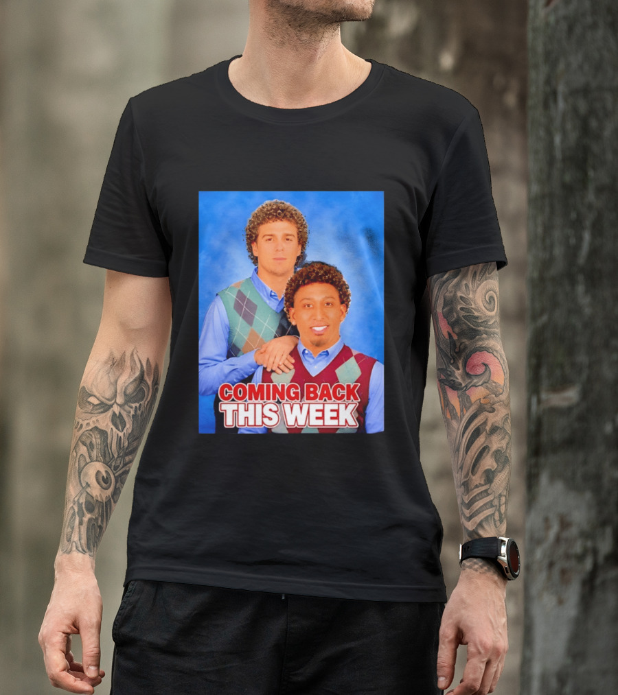 Edwin Diaz Kíke Hernandez Step Brothers Coming Back This Week T-Shirt