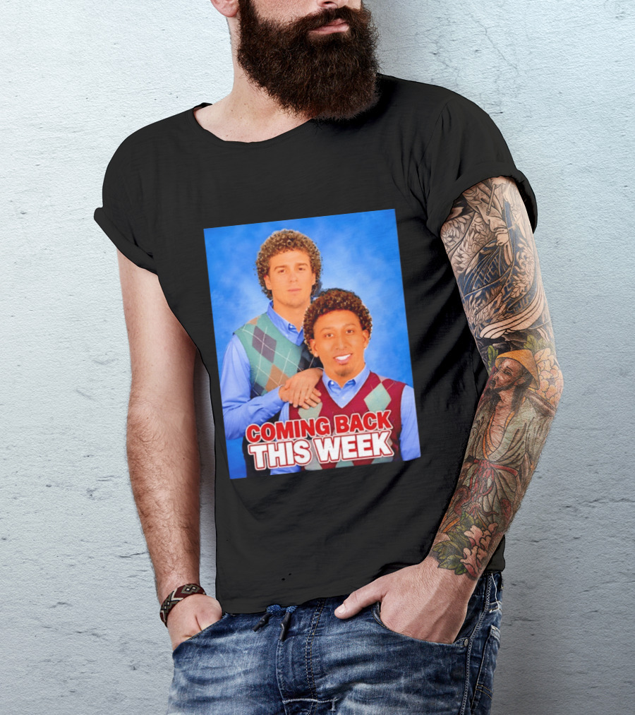 Edwin Diaz Kíke Hernandez Step Brothers Coming Back This Week T-Shirt