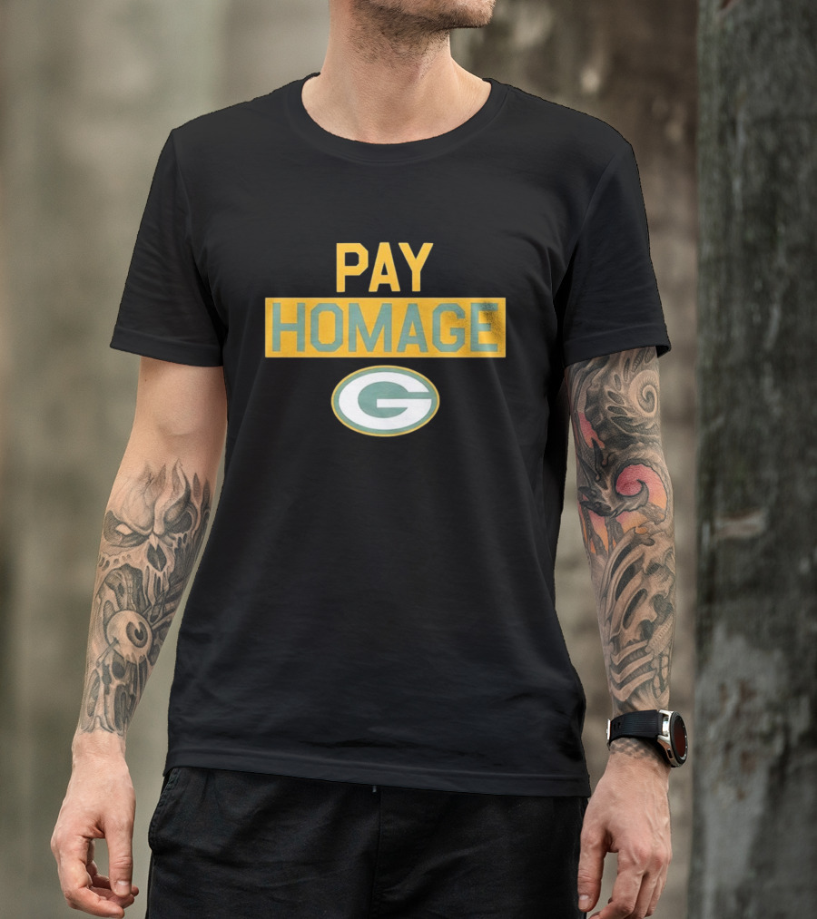 Green Bay Packers Pay Homage With Iconic G T-Shirt