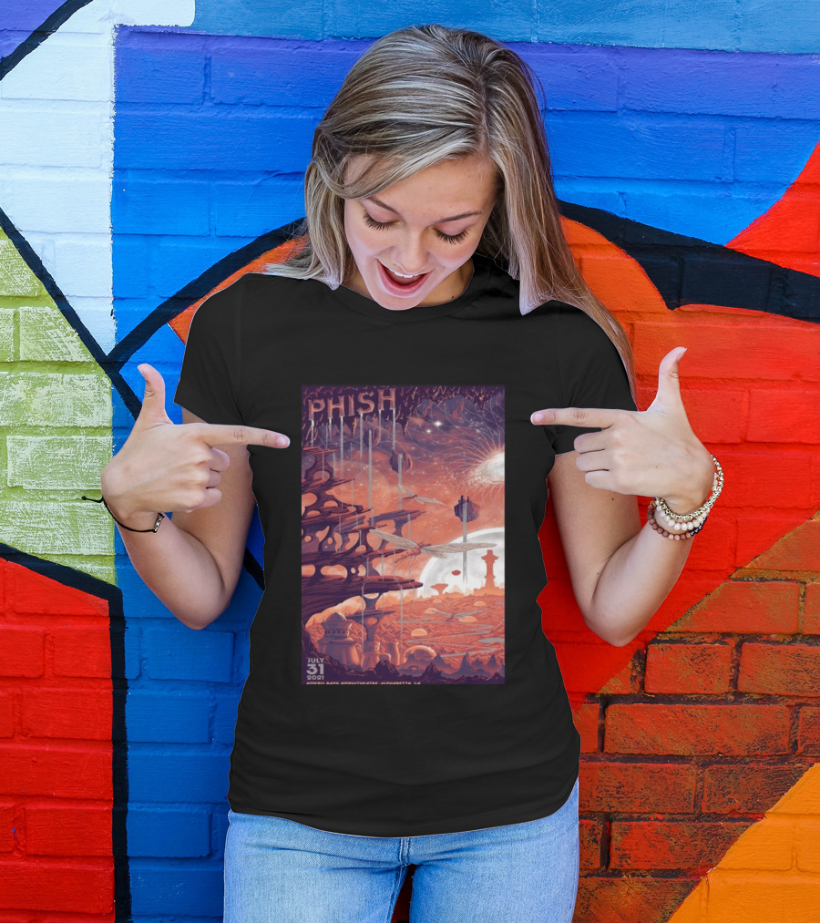 Phish Concert Alpharetta GA July 31 2021 T-Shirt