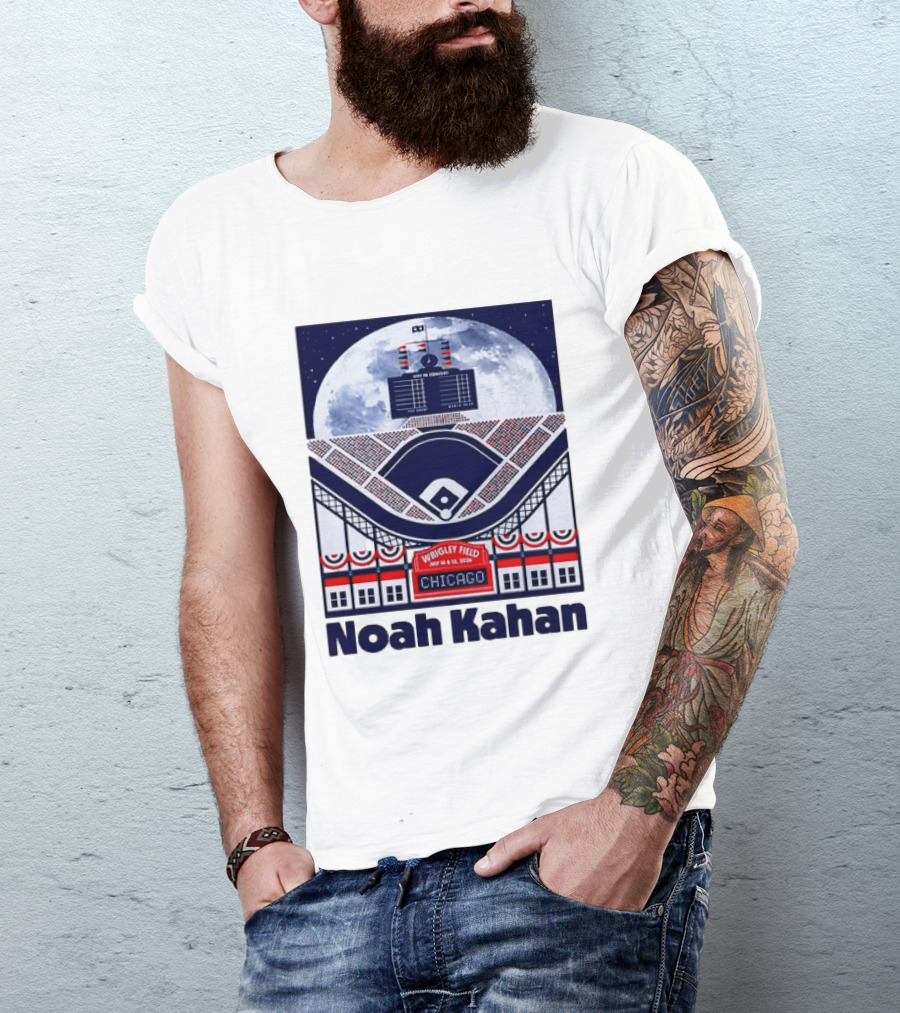 Noah Kahan Live In Concert Wrigley Field July 14 15 2023 Chicago T-Shirt