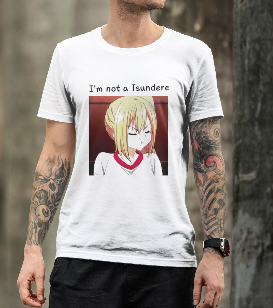 I'm Not A Tsundere Mai Kawakami Anime Character Expression T-Shirt