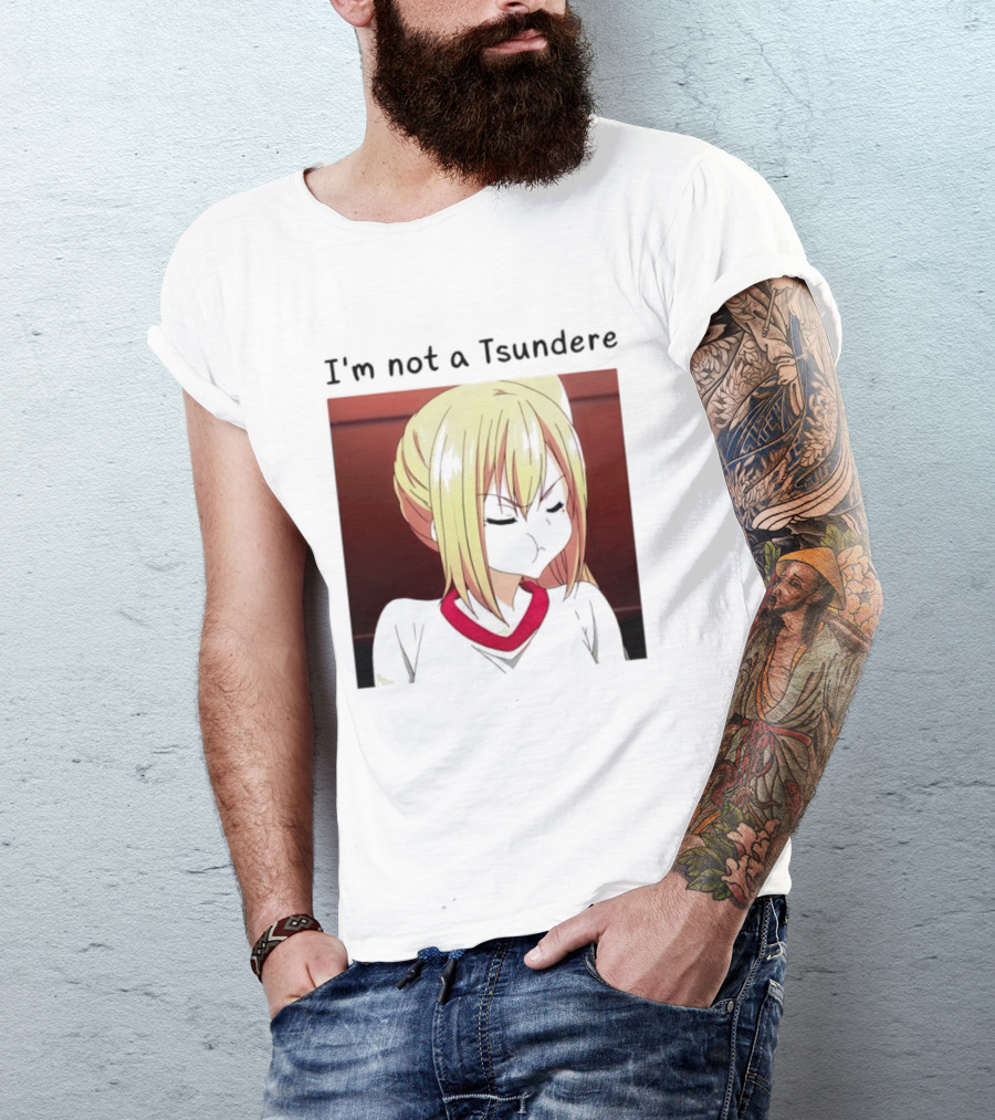 I'm Not A Tsundere Mai Kawakami Anime Character Expression T-Shirt