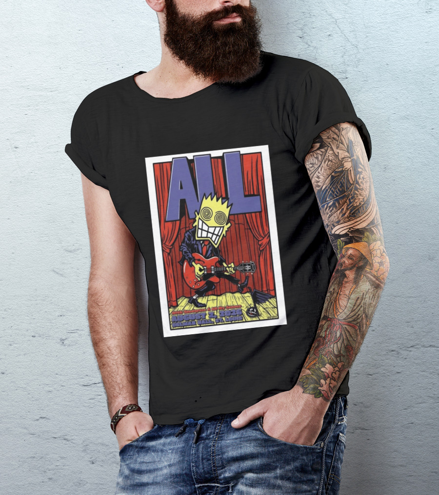 ALL Band August 21 2026 Delmar Hall St Louis With Snodgrass And All My Senses T-Shirt