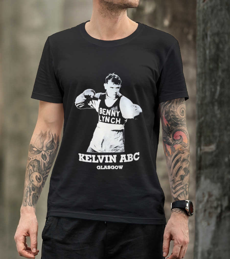 Benny Lynch Kelvin ABC Glasgow Boxing Legend T-Shirt