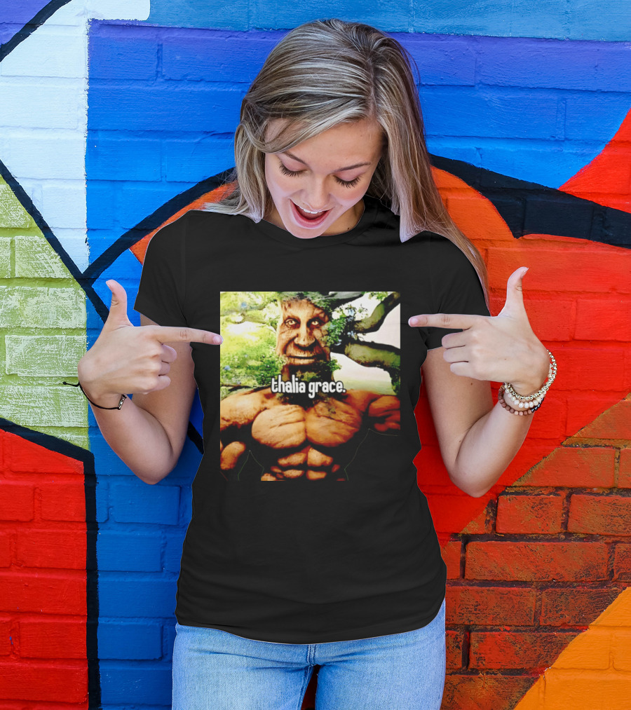 Thalia Grace Tree Creature Meme Fantasy Forest Guardianship T-Shirt