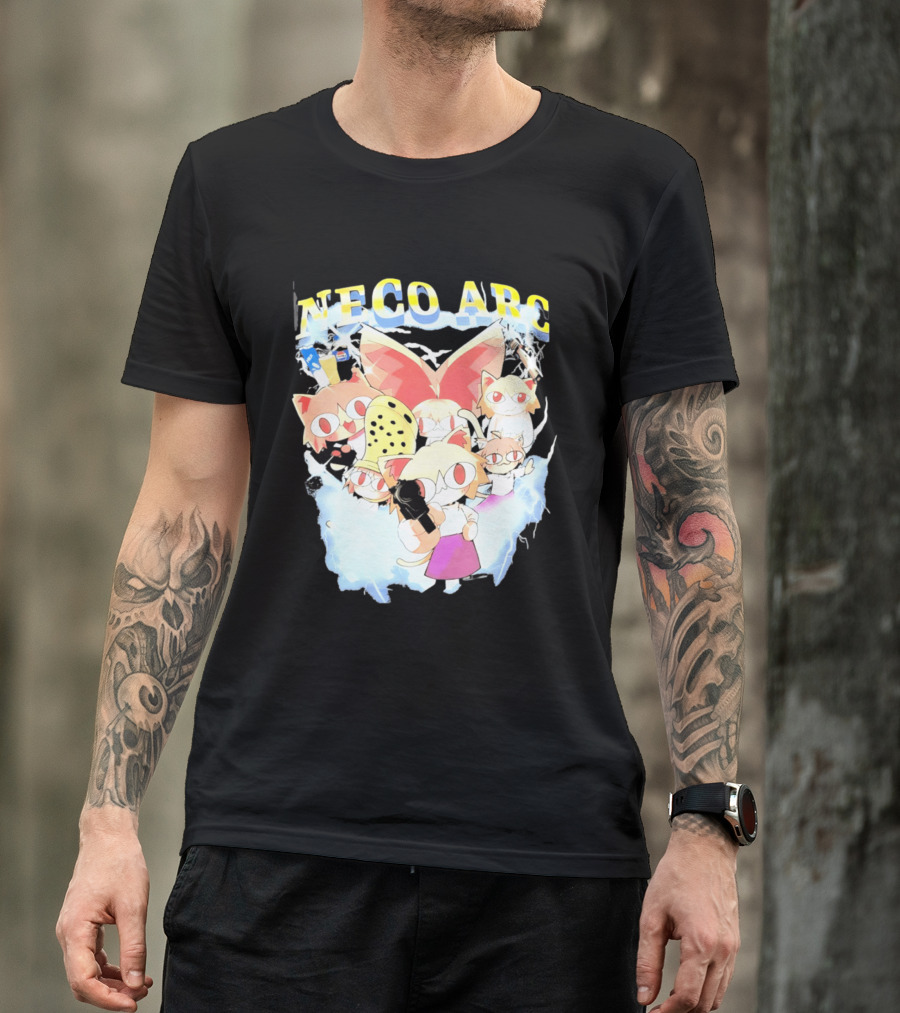 Neco Arc Tsukihime Type Moon Anime Character Collection T-Shirt
