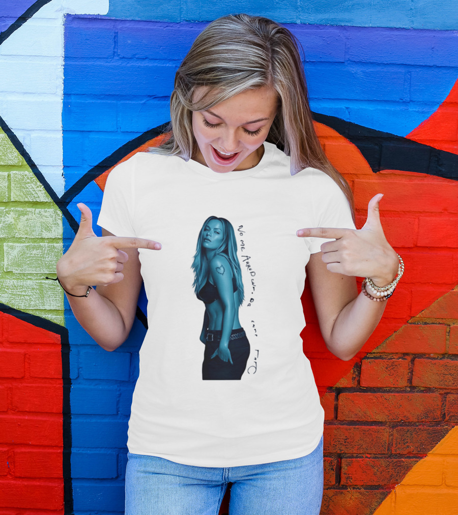 Karol G No Me Arrepiento De Ser De Tanto Blue T-Shirt