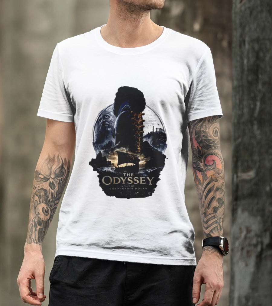 The Odyssey Film By Christopher Nolan Featuring Odysseus Mythical Hero T-Shirt