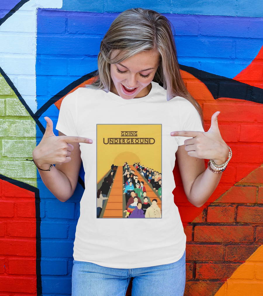 The Jam Going Underground Mod Culture Casuals Terrace Youth Football T-Shirt