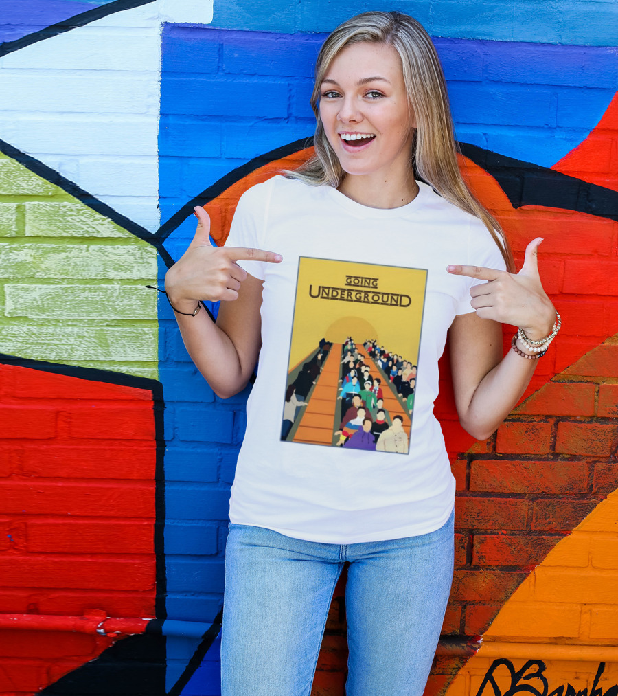The Jam Going Underground Mod Culture Casuals Terrace Youth Football T-Shirt