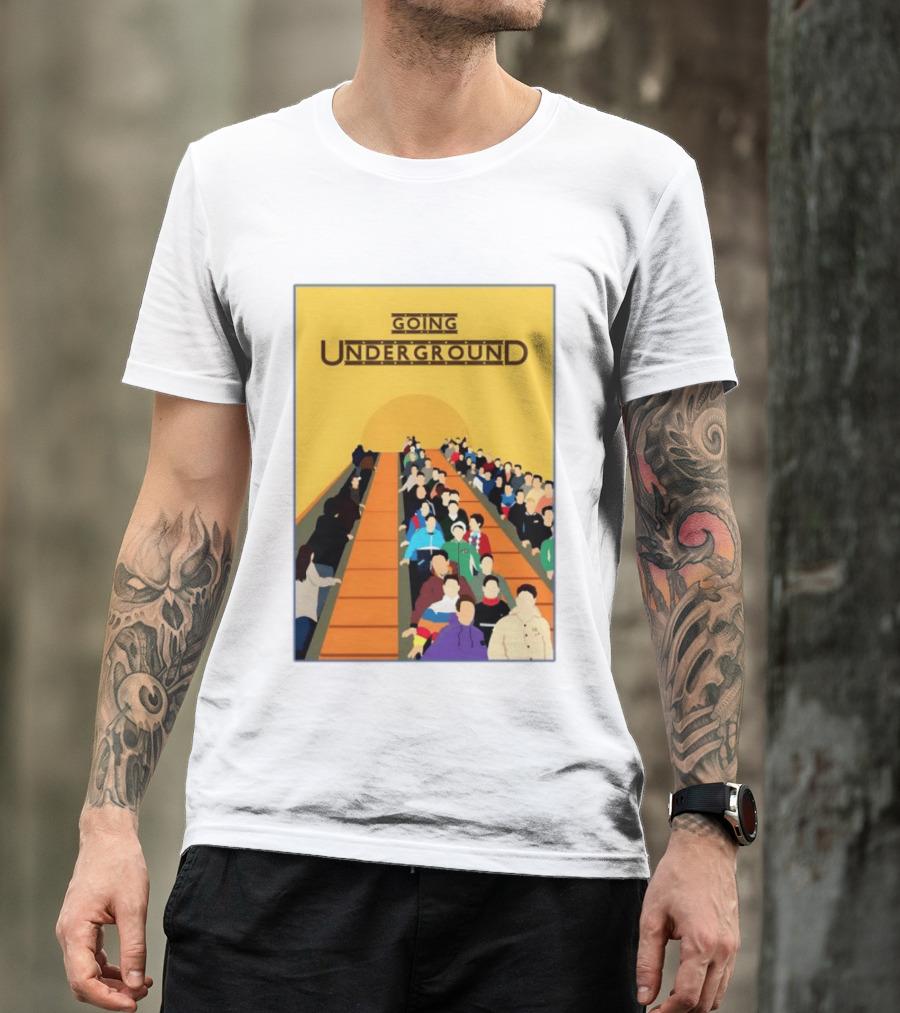 The Jam Going Underground Mod Culture Casuals Terrace Youth Football T-Shirt