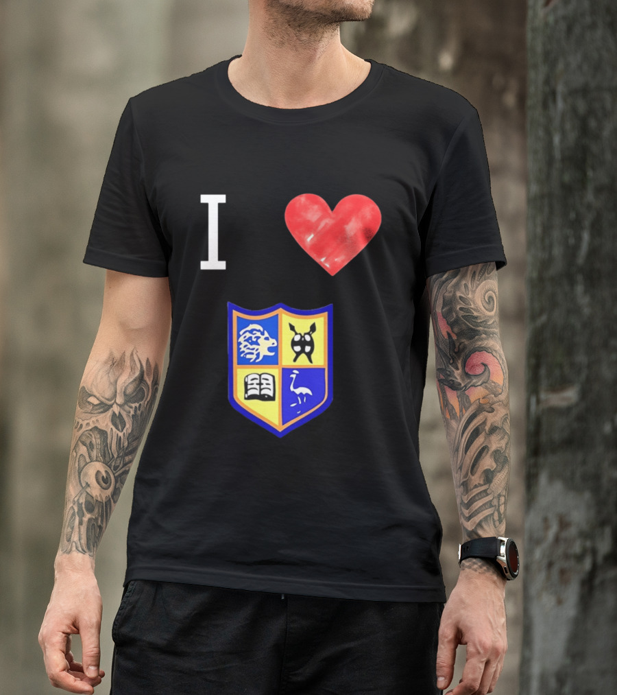 I Love University Of Zimbabwe UZ Harare Lion Emblem Crest T-Shirt