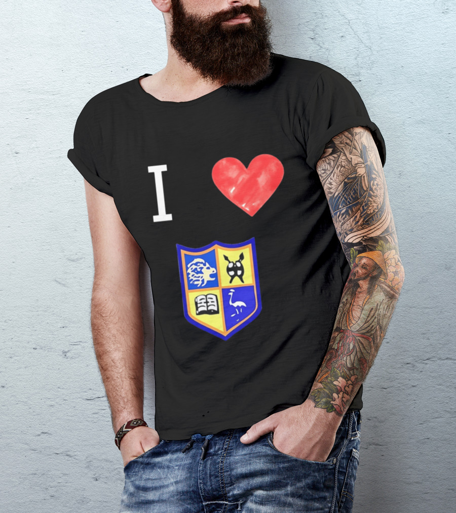 I Love University Of Zimbabwe UZ Harare Lion Emblem Crest T-Shirt