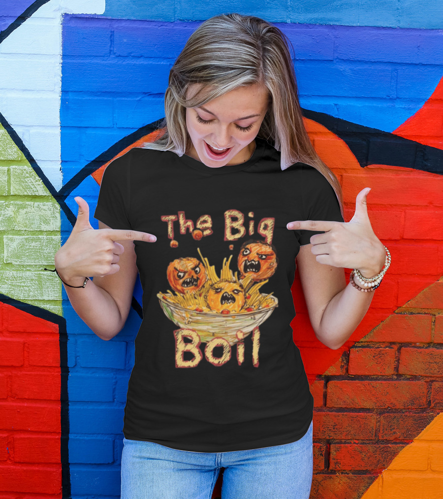 Kt8 Store Spag Heddy The Big Boil Scribble Black T-Shirt