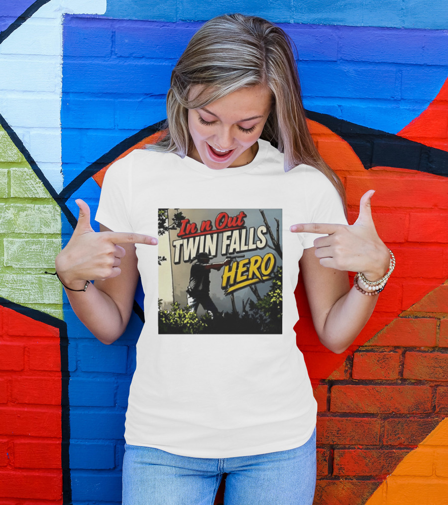 In N Out Twin Falls Hero Jordan Salinas 2026 T-Shirt