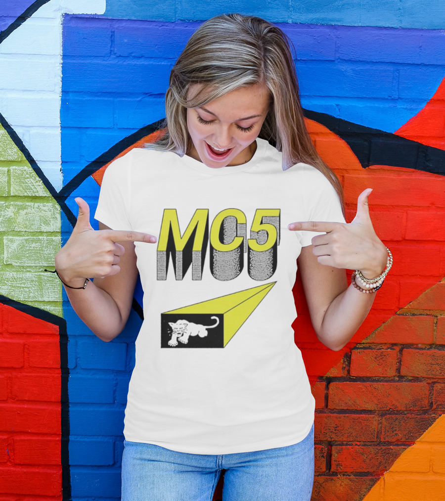 MC5 Motor City Five Rock Panther T-Shirt
