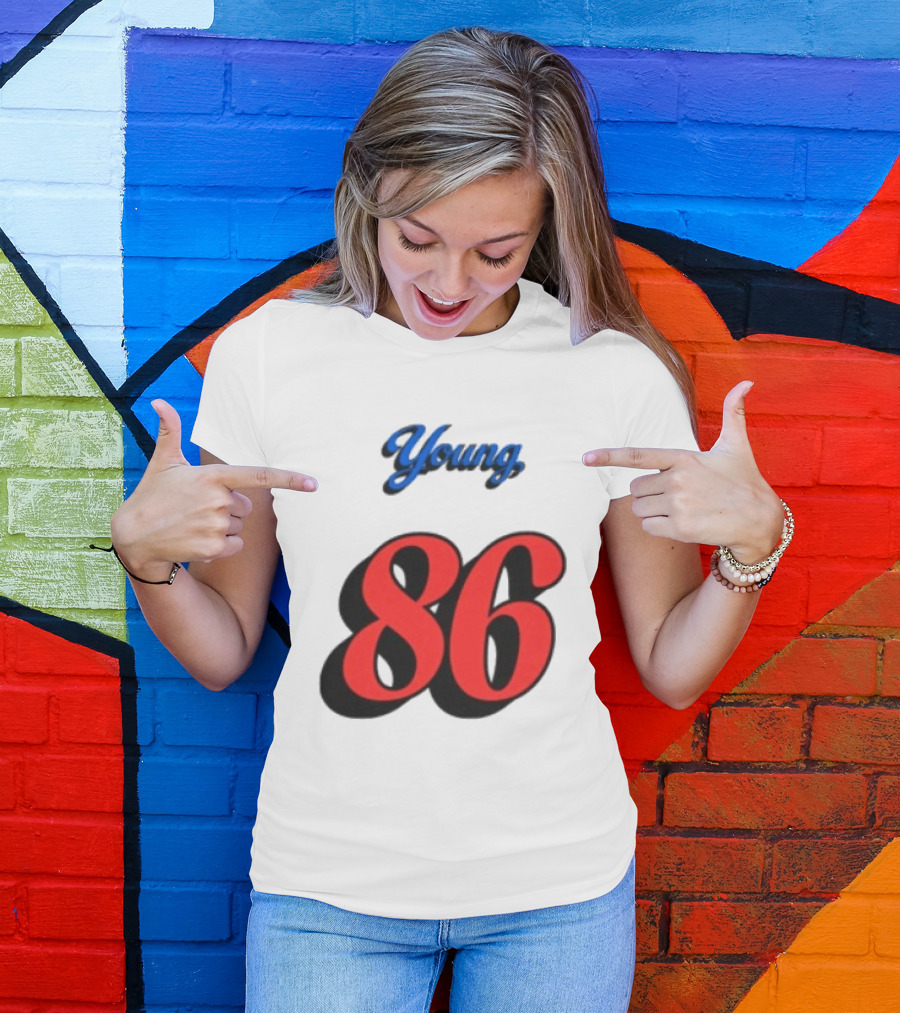 Owl City Store Young 86 Baseball 3 4 Sleeve T-Shirt