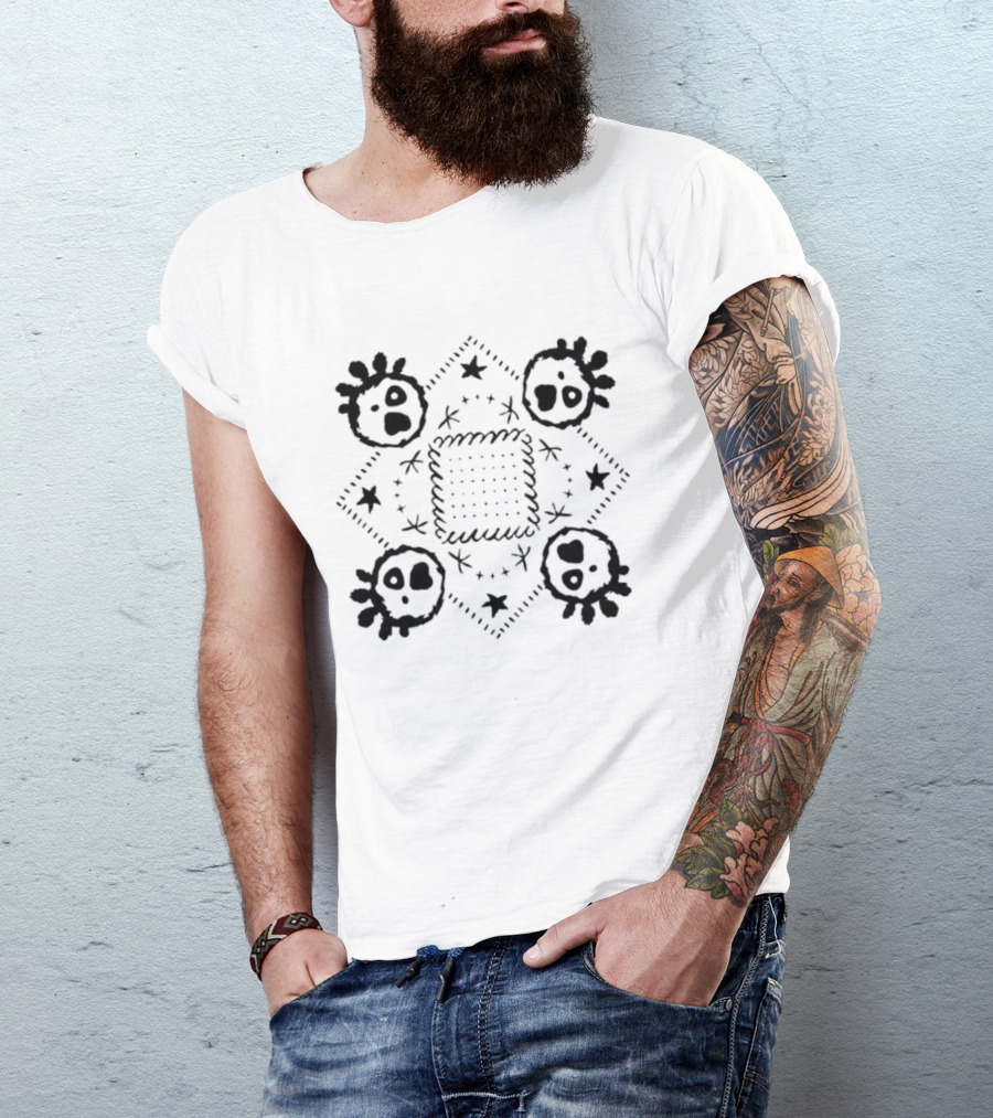 Soot Sprite Mandala Spirited Away Studio Ghibli T-Shirt