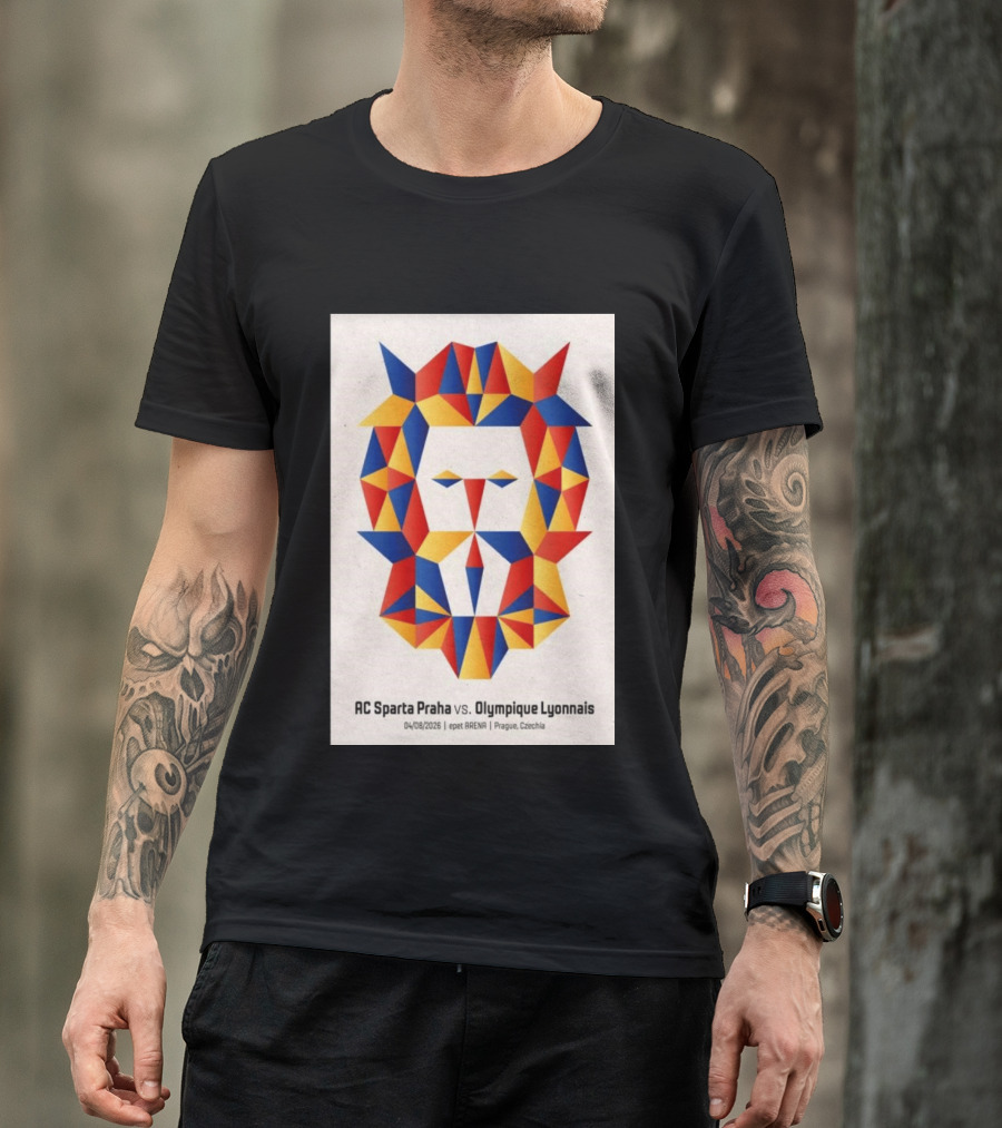 AC Sparta Praha Vs Olympique Lyonnais 2026 Epet ARENA Prague August 4 T-Shirt