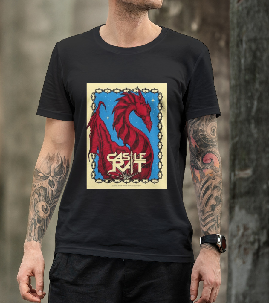 Castle Rat Sword Dragon LuckyFes'26 Babymetal Quick Dry 15 T-Shirt