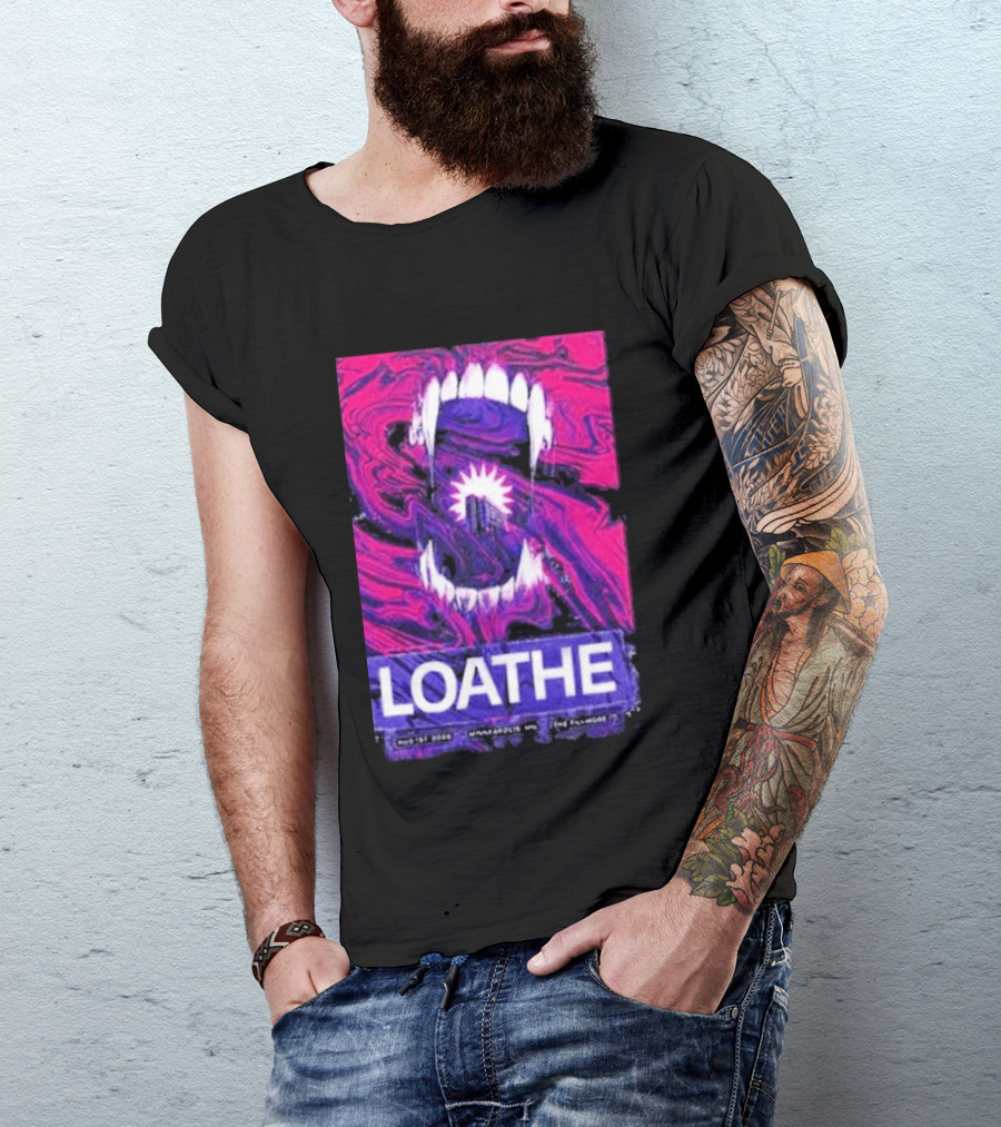 Loathe Band Live At The Fillmore Minneapolis MN August 1 2026 Concert T-Shirt