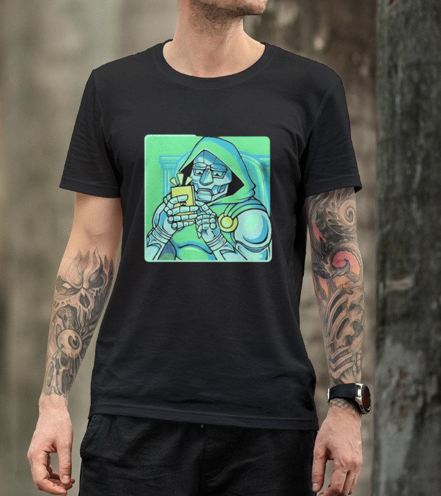 Doctor Doom Marvel Villain Doom Scroll Of Doom T-Shirt