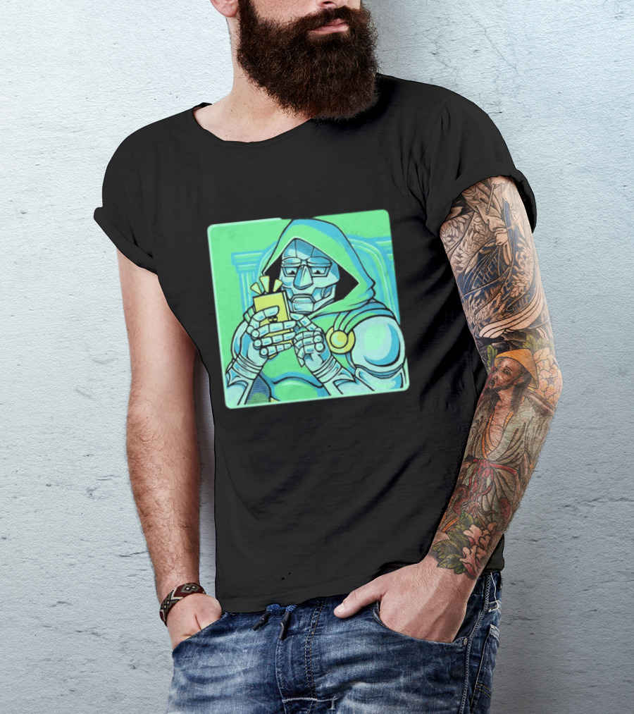 Doctor Doom Marvel Villain Doom Scroll Of Doom T-Shirt