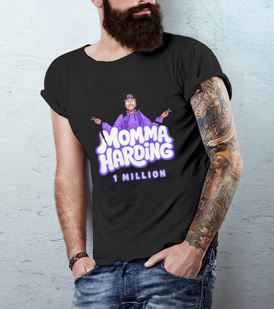 Momma Harding Stay Sober 1 Million Content Creator Celebration T-Shirt