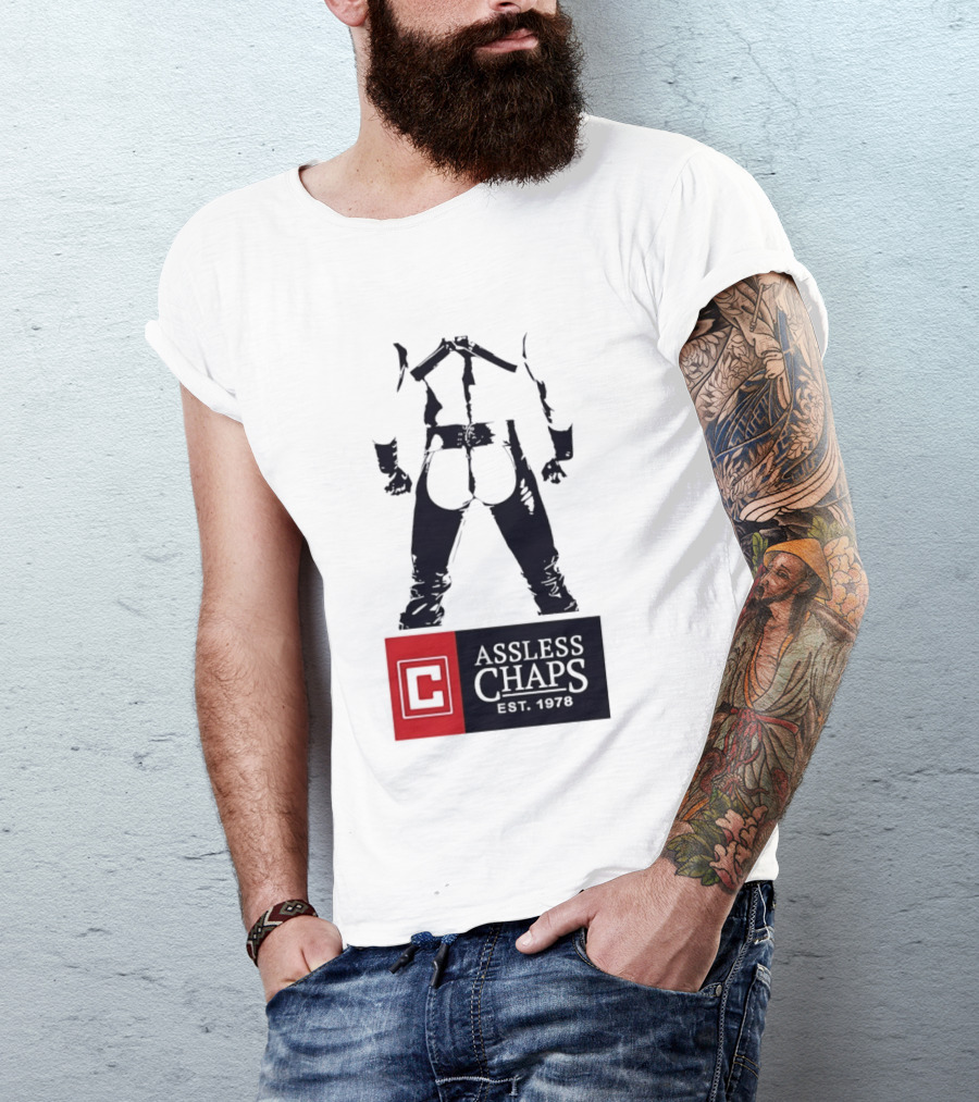 Assless Chaps Est 1978 Western Wear Biker Fashion T-Shirt