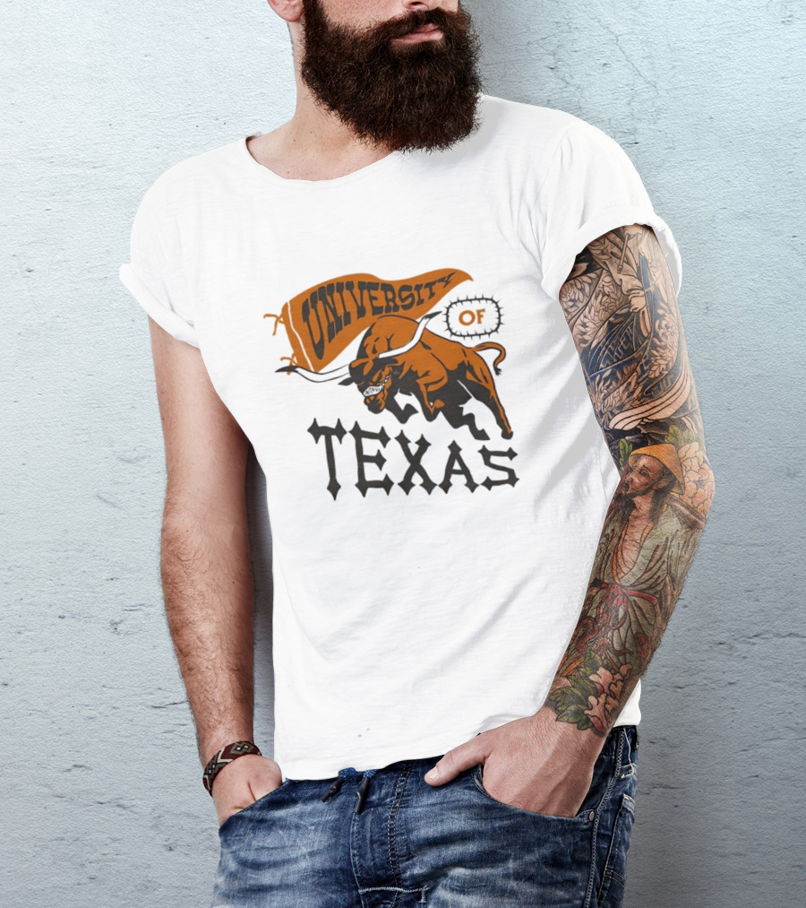 University Of Texas Longhorn Bevo Bull T-Shirt