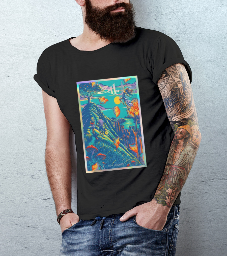 311 New Heights 2026 Fairy Cityscape Guitar Walk T-Shirt
