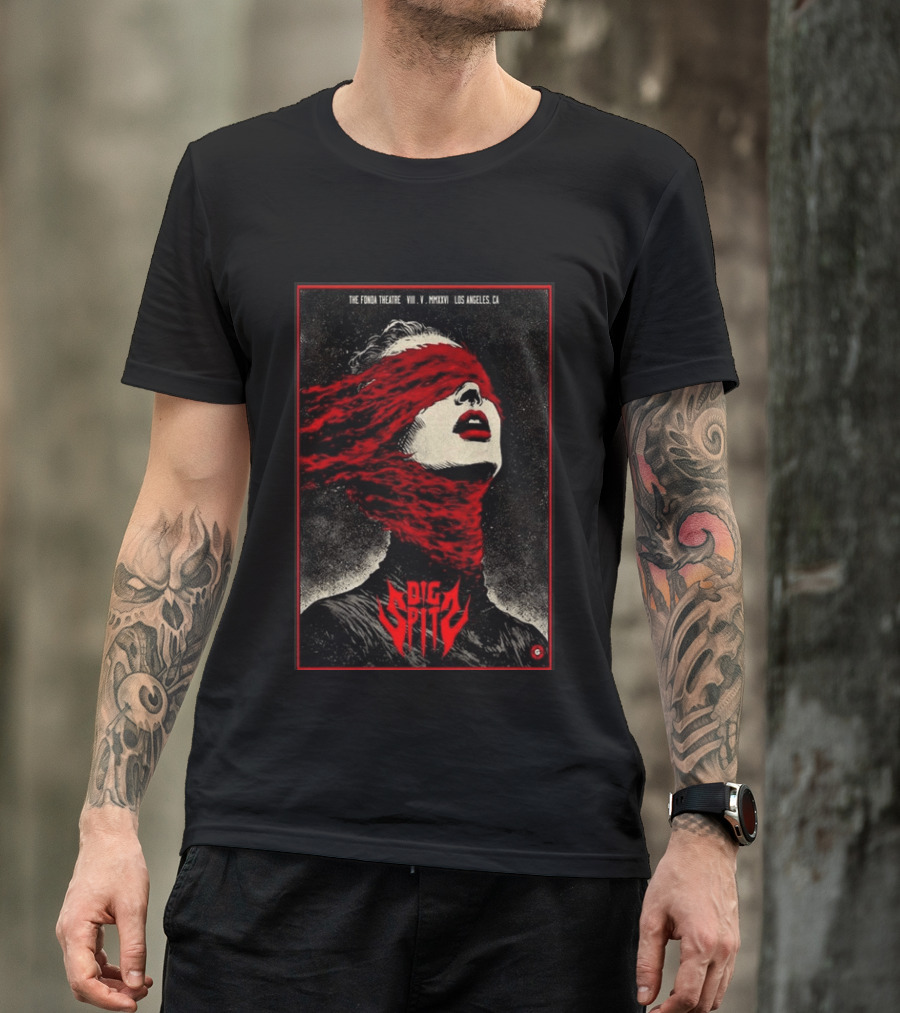 Dig Spit The Fonda Theatre Los Angeles CA VIII V MMXXVI T-Shirt