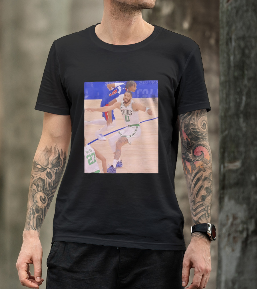 Jayson Tatum Celtics Basketball Vs Thompson And Walsh NBA T-Shirt