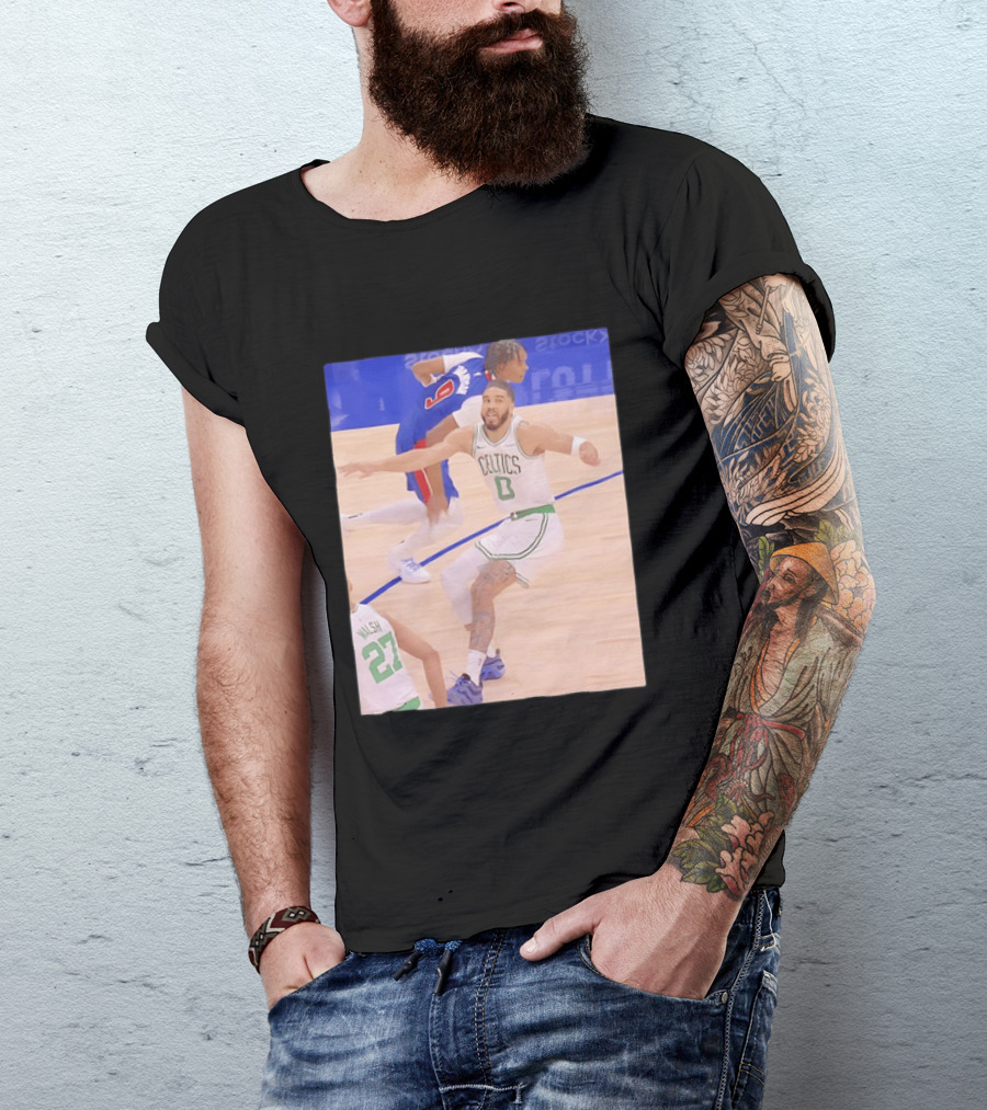 Jayson Tatum Celtics Basketball Vs Thompson And Walsh NBA T-Shirt