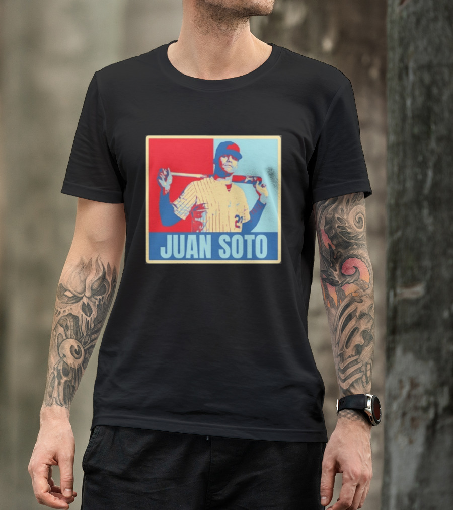Juan Soto Mets Red Blue T-Shirt