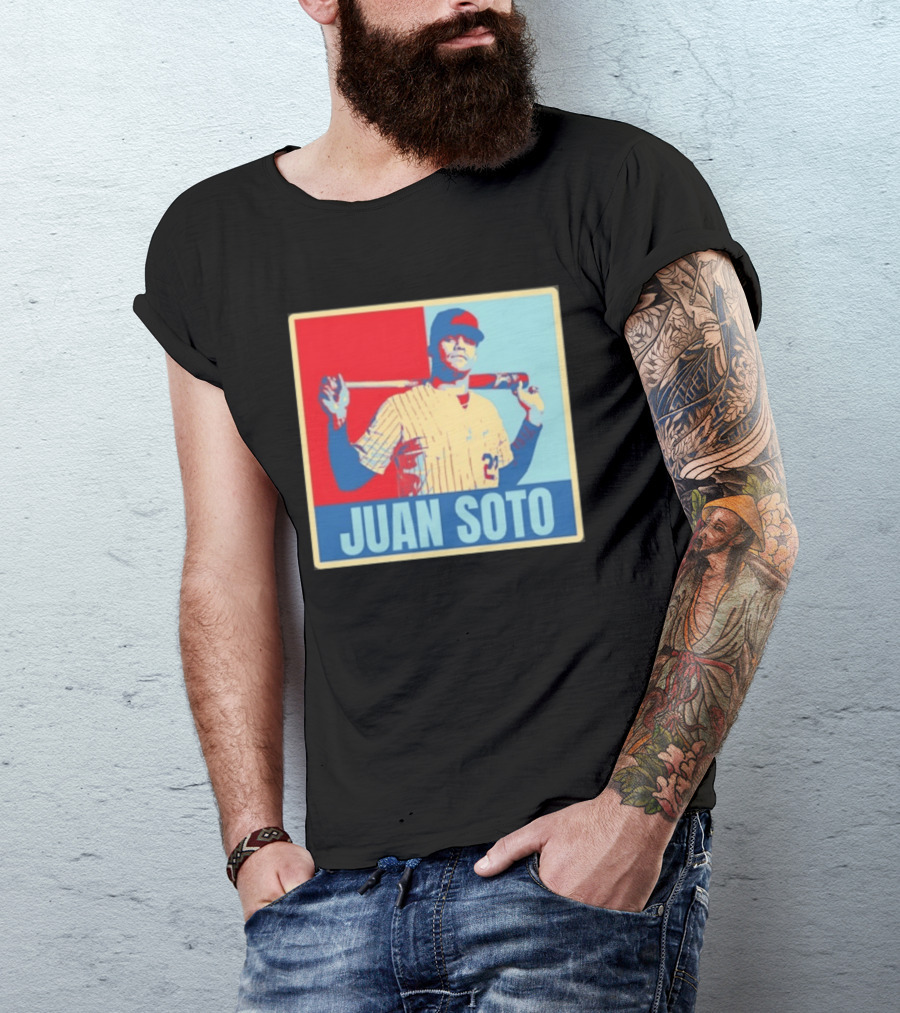 Juan Soto Mets Red Blue T-Shirt