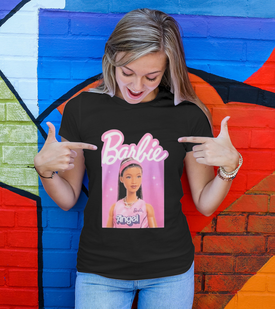 Barbie Angel Basketball Doll T-Shirt