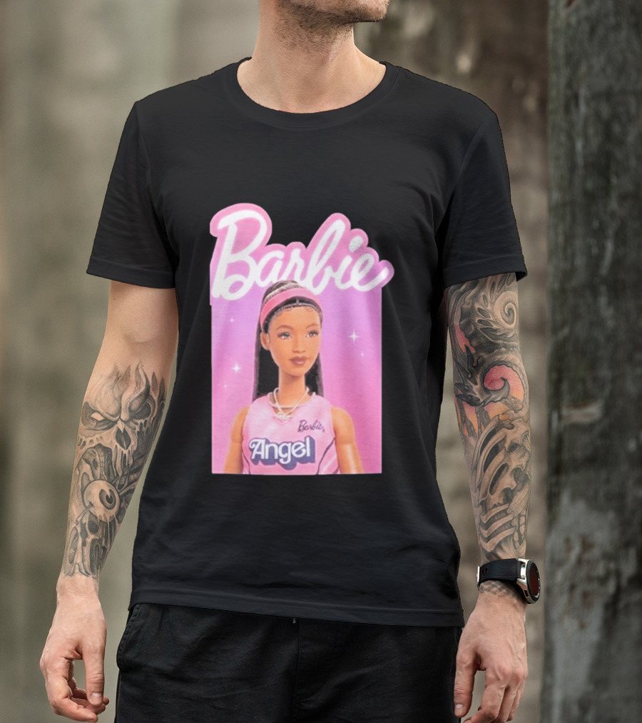 Barbie Angel Basketball Doll T-Shirt
