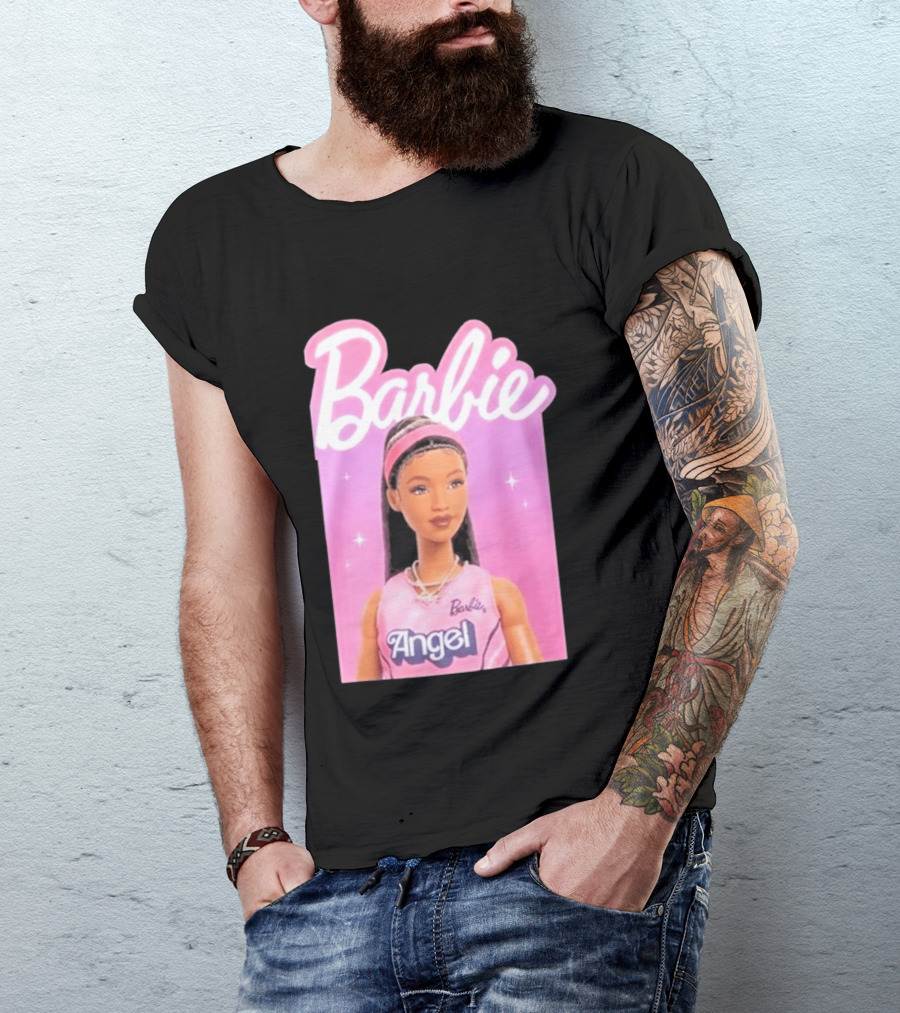 Barbie Angel Basketball Doll T-Shirt
