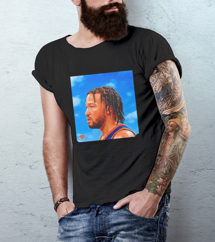 New York Knicks Jalen Brunson Nothing Was The Same Clouds Braids T-Shirt