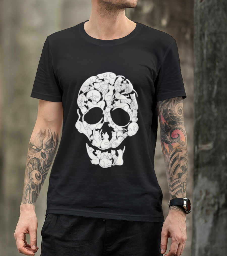 Original Cats Skull Tobe Fonseca Kittens T-Shirt
